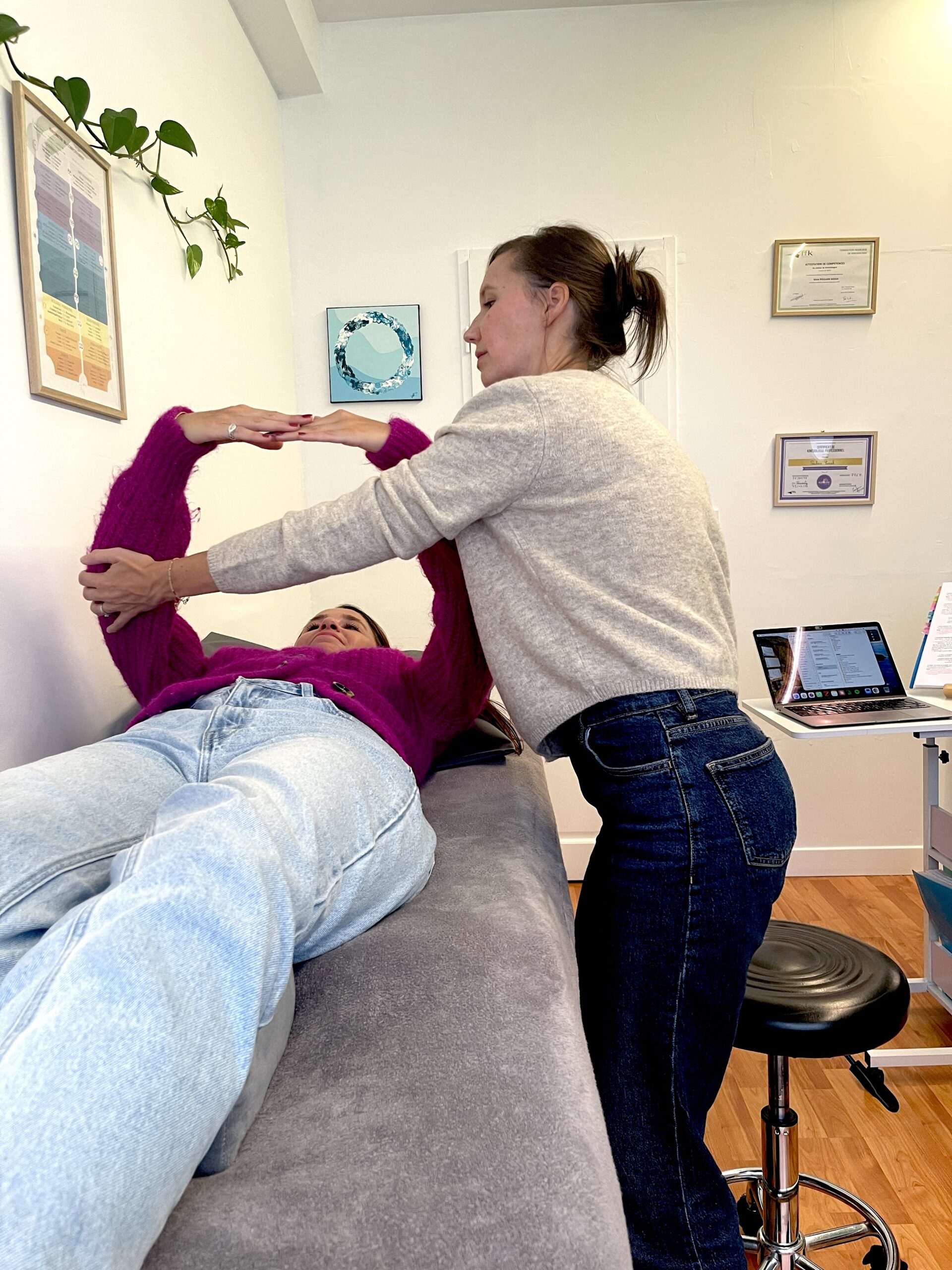 Test musculaire kinésiologie